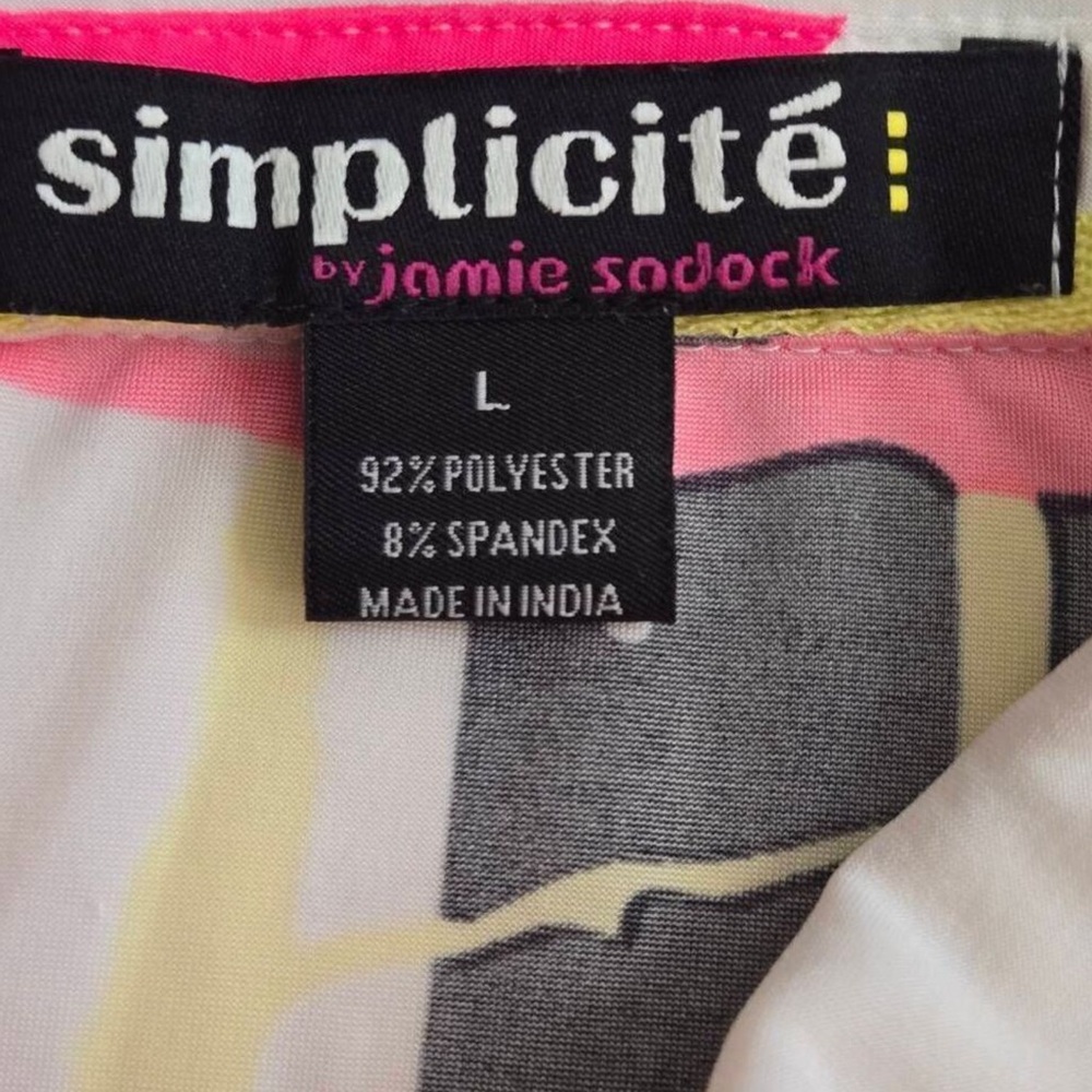 Jamie Sadock Abstract Polo Athletic
Shirt Short Sleeve Sz L - Picture 10 of 10